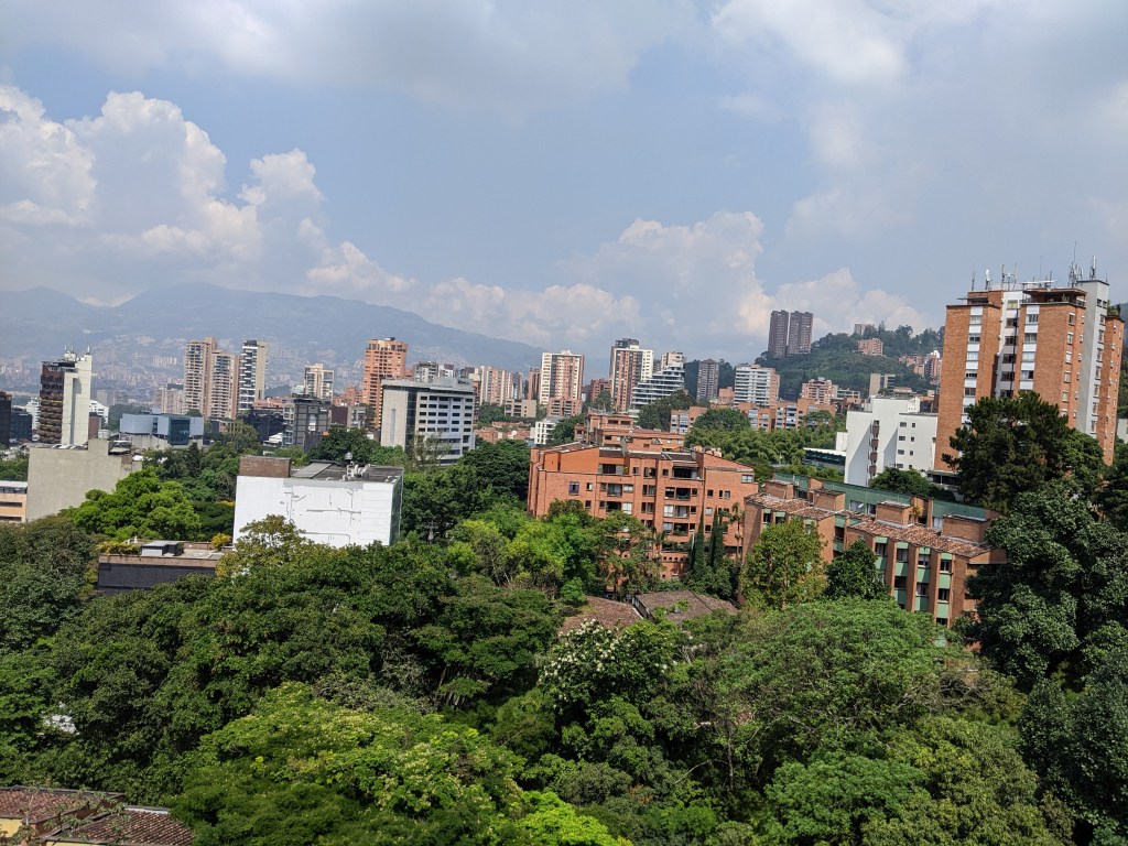 Medellin Skyline 